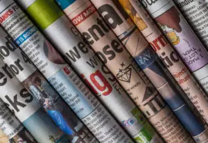 Pile de journaux