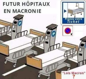 Lits d’hôpital équipés de parcmètres