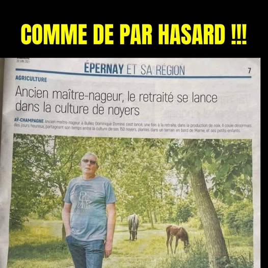 Un mitre nageur se convertit dans la culture de noyers.