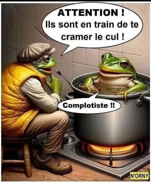 Tant que le bain de la grenouille est tiède...