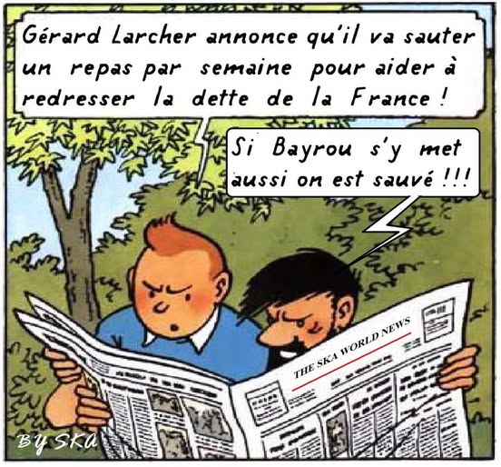 Dette : Combo Bayrou Larcher