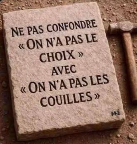 Ne pas confondre...