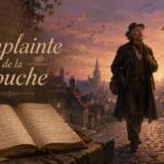 Un compteur d'histoires marche dans la ville.